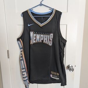 Memphis Grizzlies Black Basketball Jersey